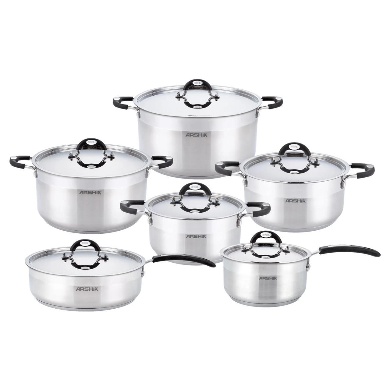 طقم حله استانلس ارشيا اليد سيلكون 12 قطعه-منتجات ارشيا - مصر